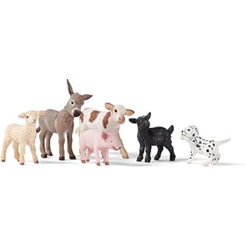 6-Piece Baby Farm Animals