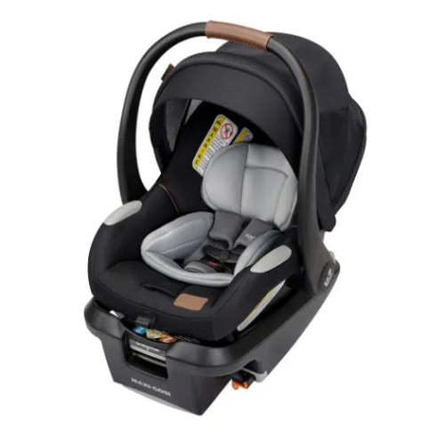 Mico Luxe+ Infant Car Seat - Essential Black 