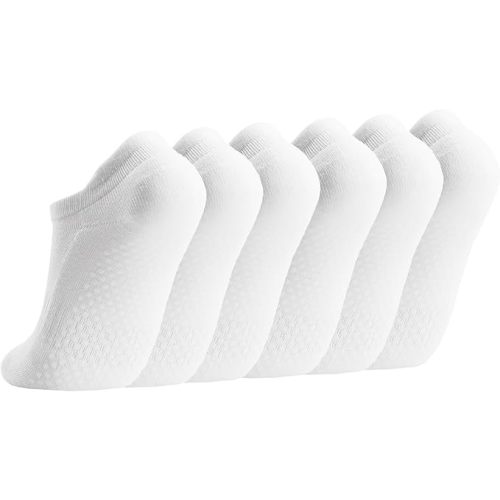 Breslatte Grip Socks Pilates Socks with Grips for Women with Cushion Cotton Non Slip Grippers Womens Gifts