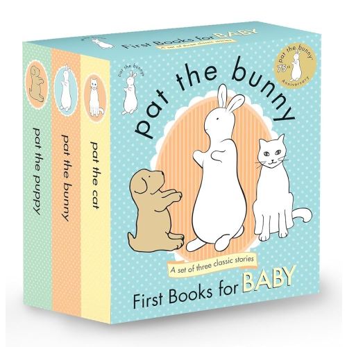 Pat the Bunny: First Books for Baby (Pat the Bunny): Pat the Bunny; Pat the Puppy; Pat the Cat (Touch-and-Feel)