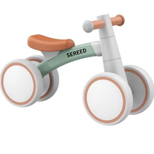 SEREED Baby Balance Bike for 1 Year Old Boys Girls 12-24 Month Toddler Balance Bike, 4 Wheels Toddler First Bike, First Birthday Gifts