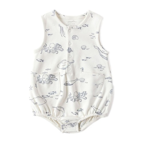 Sleeveless Organic Cotton Bodysuit