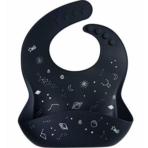 Loulou Lollipop Soft, Waterproof Silicone Feeding Bib for Babies and Toddlers