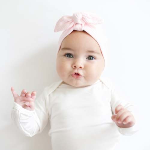 Ribbed Headwrap in Sakura