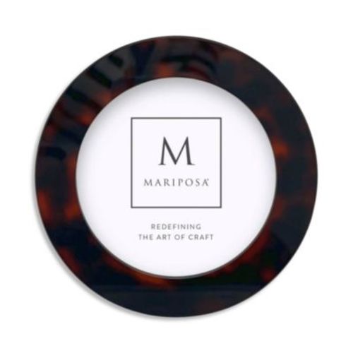 Tortoise 5" Round Picture Frame
