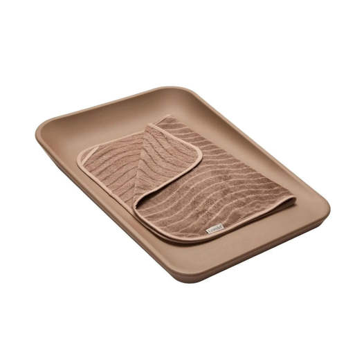 Leander Matty Changer Topper - Clay Woodland