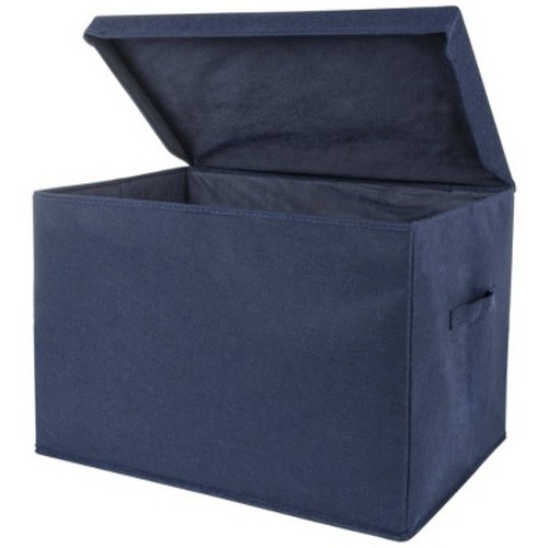 Sammy & Lou Printed Felt Toy Chest - Navy