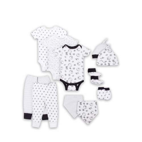 Little Star Organic Baby Gender Neutral Newborn Clothes Shower Gift Set, 11-Piece Set