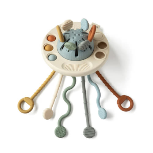 UFO Silicone Pulling Toy