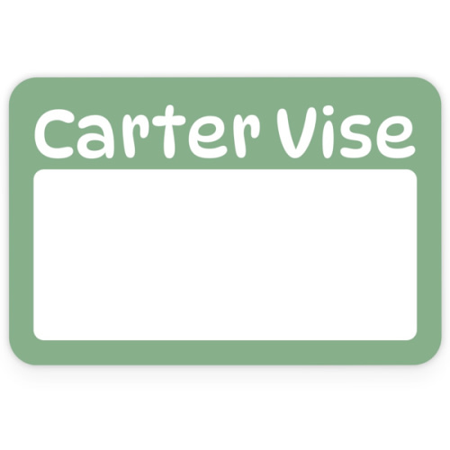 Custom Baby Bottle Cap Write-On Labels