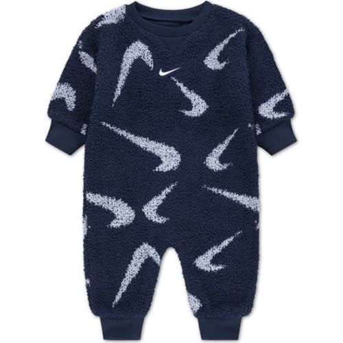 Swoosh Bouclé Jacquard Romper, 3M