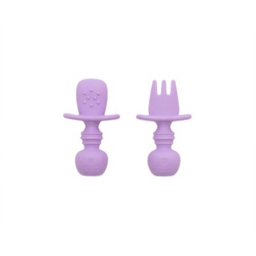 Bumkins Silicone Chewtensils, Color: Lavender