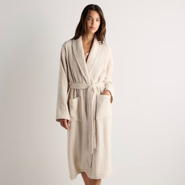 Soft Layered Turkish Cotton Robe