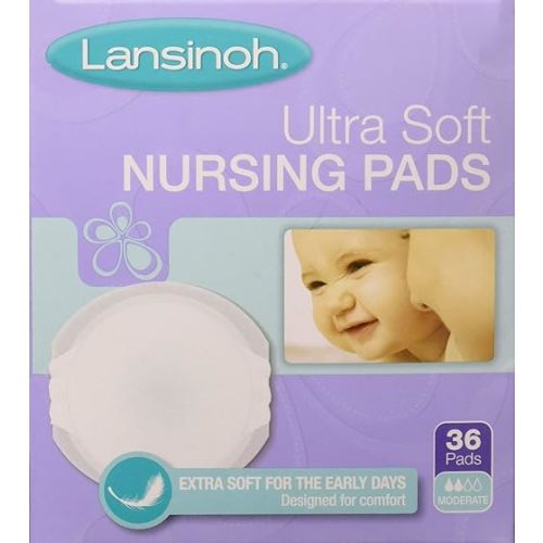 Lansinoh Ultrasoft Disposable Nursing Pads (36 Count)