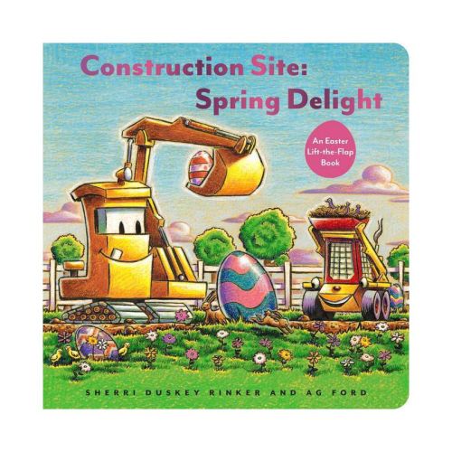 Construction Site: Spring Delight - (goodnight, Goodnight Construction Site) By Sherri Duskey Rinker (board Book)