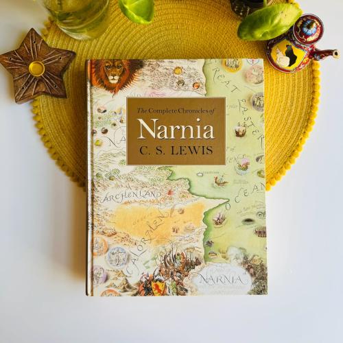 The Complete Chronicles Of Narnia Book by C S Lewis, Large Rare Collectable Book 2000, Vintage Children's Activity Party Day Birthday Book