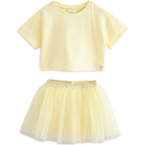Kids' T-Shirt & Tutu Skirt Set, 1.5-2Y