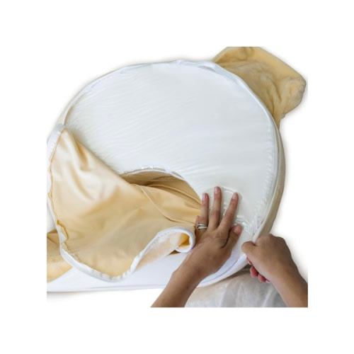 My Brest Friend Original and Deluxe Inner Core Cover Accessory for Baby-Added Nursing Pillow Protection, Clear