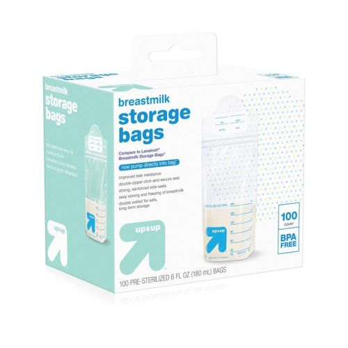 Milk Storage Bags - 100ct - Up & Up™