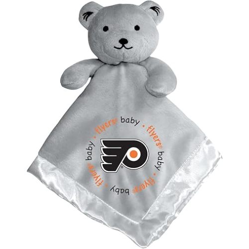 BabyFanatic Gray Security Bear - NHL Philadelphia Flyers - Officially Licensed Snuggle Buddy
