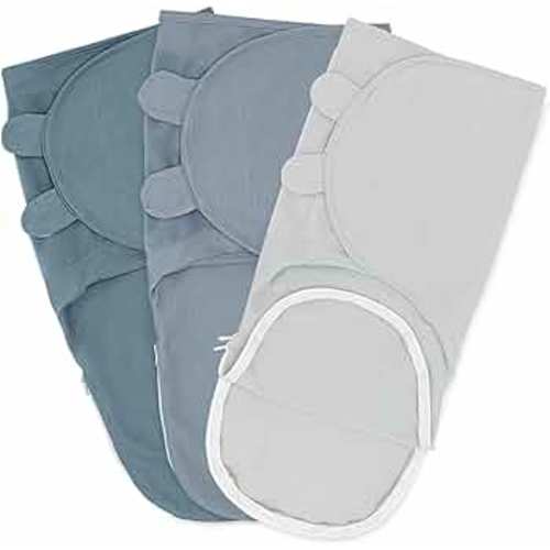 Comfy Cubs Swaddle Blankets for Baby Girl & Boy, Easy Adjustable Sleep Sack with Easy Access Zipper for Diaper Changes, Baby Blankets 3-6 Months for Newborn