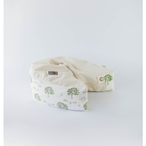 organic nesting pillow in central park