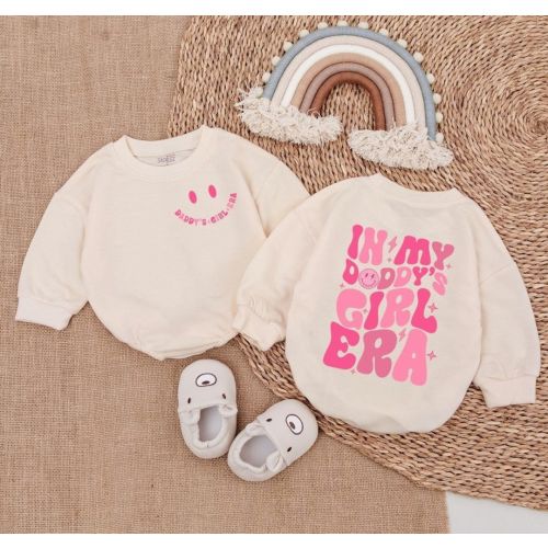 My Daddy's Girl Era Romper, Daddy & Me Bodysuit , Daddy's Girl Shirt , Romper for Baby Girl, Baby Girl Outfit, Gift For Baby Girl