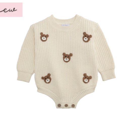 Bear Baby Sweater Bubble