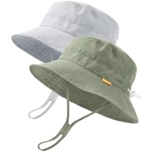 FURTALK Baby Sun Hat Toddler Boys Girls Bucket Hat for Kids 0-5 Years UPF 50+ Sun Protective Child Summer Beach Hats