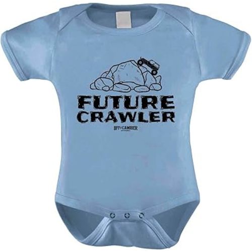 Infant Future Crawler Onesie Offroad 4x4 Outfit 6 Month Light Blue
