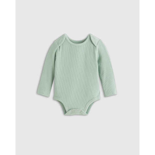 The Softest Rib Long Sleeve Bodysuit 4-Pack