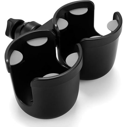 Accmor Stroller Cup Holder, Bike Cup Holder, Universal Cup Holder for Uppababy Nuna Doona Strollers, 2-in-1 Cup Phone Holder for Stroller, Bike, Wheelchair, Walker, Scooter