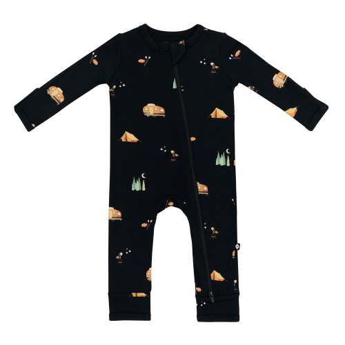 Zippered Romper in Under the Stars