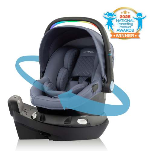 Revolve180 LiteMax NXT Rotational Infant Car Seat with SensorySoothe - Evenflo® Official Site – Evenflo® Company, Inc