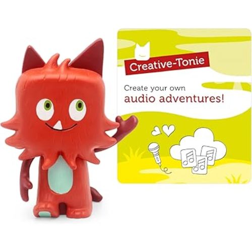 Tonies Monster Creative Toy Figurine - Record and Upload up to 90 Minutes of Your Own Stories and Songs