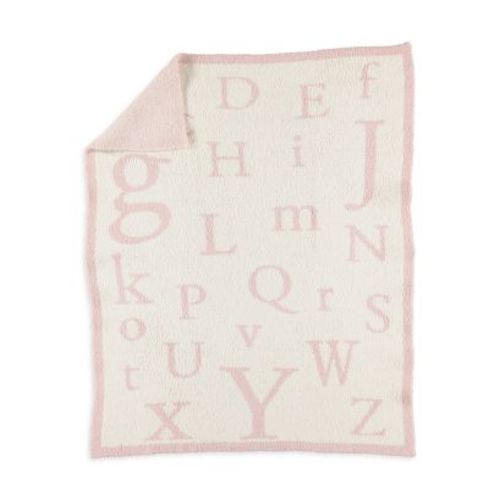 CozyChic ABC Blanket - Dusty Rose