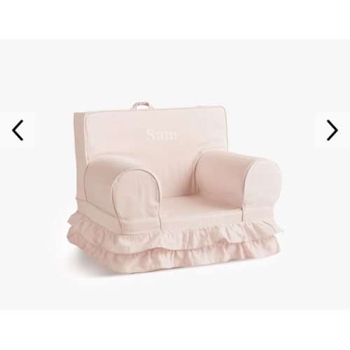 Anywhere Chair®, Dusty Blush Ruffle