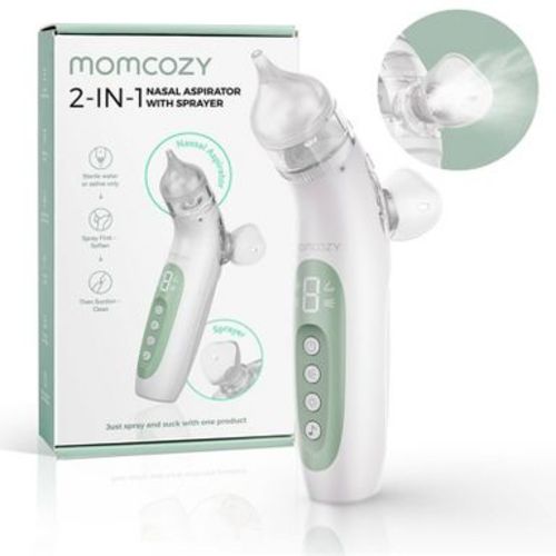 Momcozy 2-in-1 Nasal Aspirator with Sprayer - 3pc