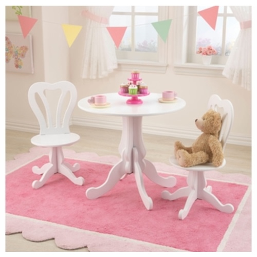 Kidkraft Parlor Table & 2 Chairs in White FREE SHIPPING