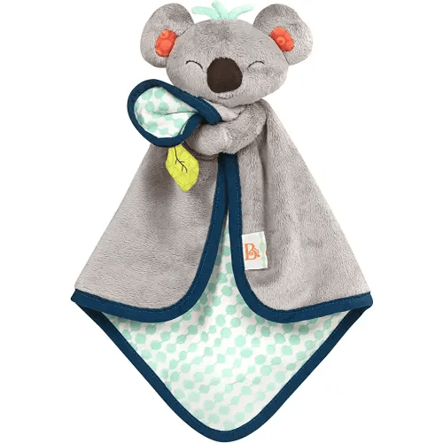 B. toys- B. baby – Koala Lovey – Plush Security Blanket – Stuffed Animal for Babies – Soft Baby Blankie – Newborn, 0 Snugglies - Fluffy Koko