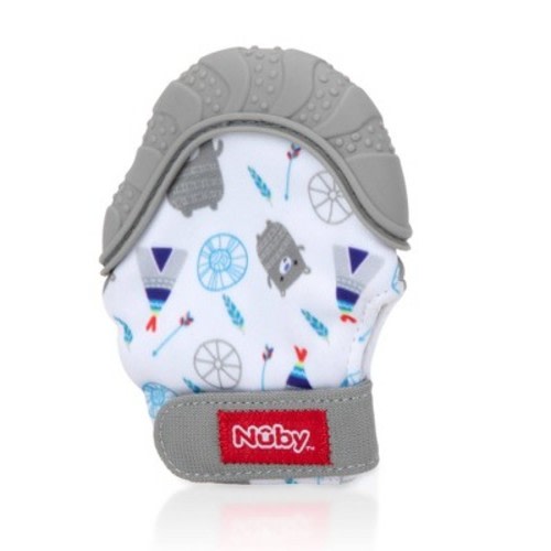 Nuby Fabric Mitten Teether