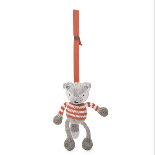 knit stroller toy | finley the fox – Finn + Emma
