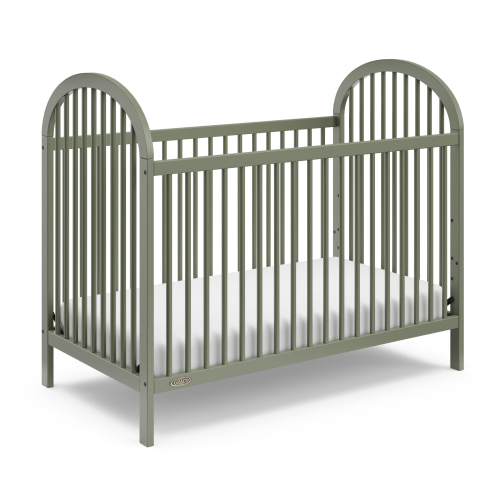 Graco Olivia 3-in-1 Convertible Baby Crib, Olive