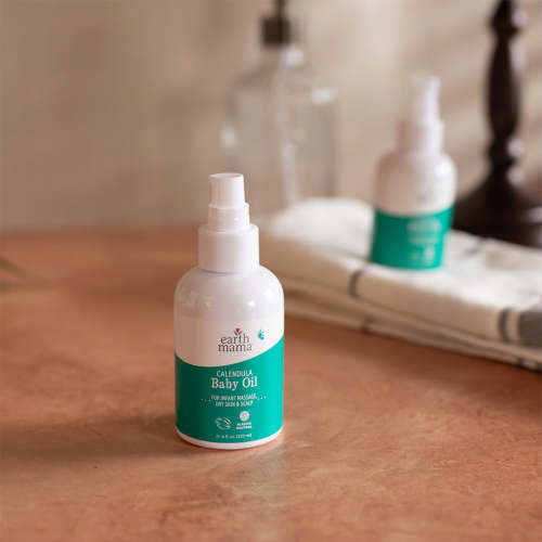 Calendula Baby Oil for Baby Massage | Earth Mama