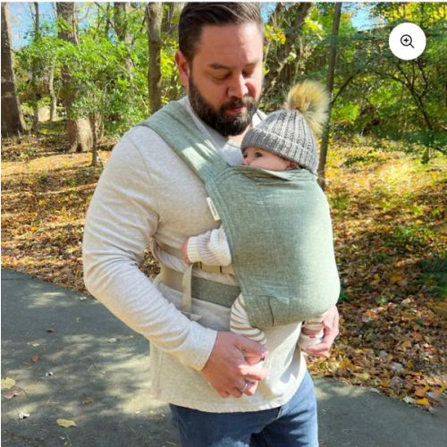 Green Baby Carrier | Ergonomic Soft Structured Carrier