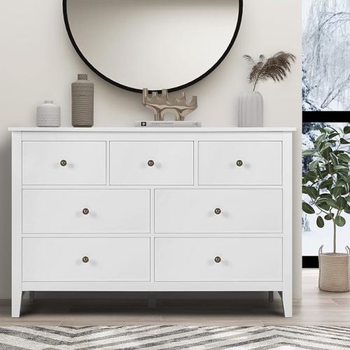 Vikiullf White Dresser