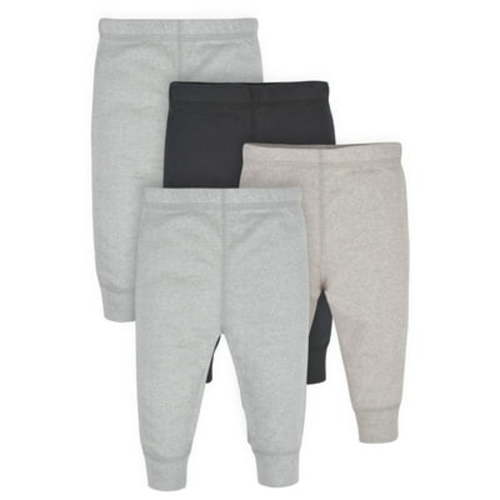 Assorted Active Pants, 4pk (Baby Boy)