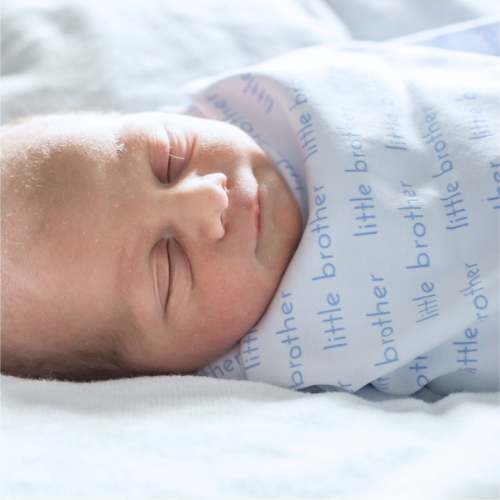 Little Brother Swaddle Blanket
