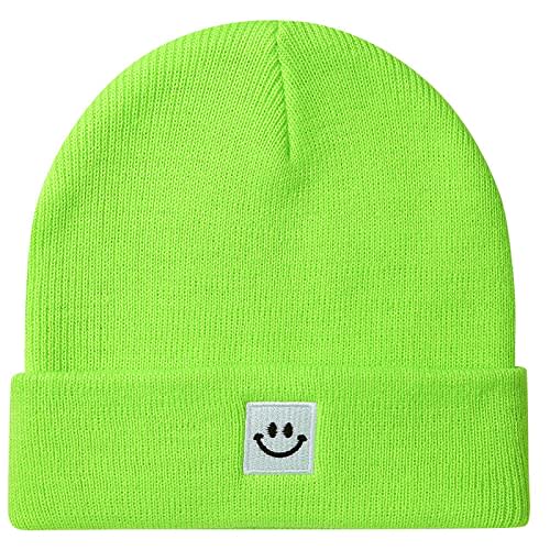 Paladoo Baby Beanie Knit Ski Hat with Cute Face for Girls Boys 0-7 Years