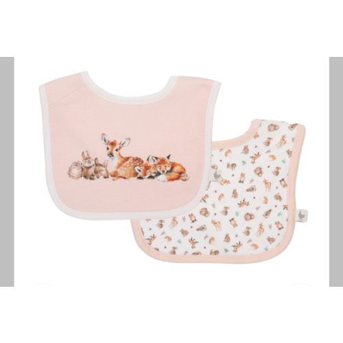 Little Forest' Woodland Animal Bib Gift Set